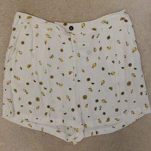 Cute Sheer White Shorts from Bordeaux, France